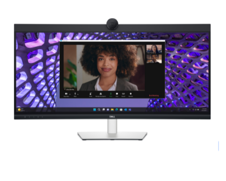 DELL P3424WEB | 34″ Inch WQHD USB-C Video Conferencing Monitor