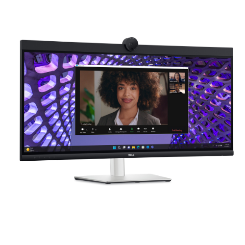 DELL P3424WEB | 34″ Inch WQHD USB-C Video Conferencing Monitor